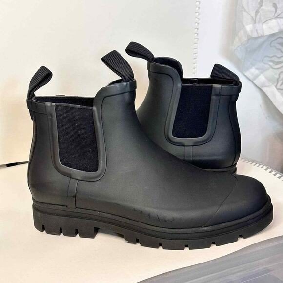 Everlane The Rain Boot in Black Woman Size 9 NWOT - Picture 12 of 12